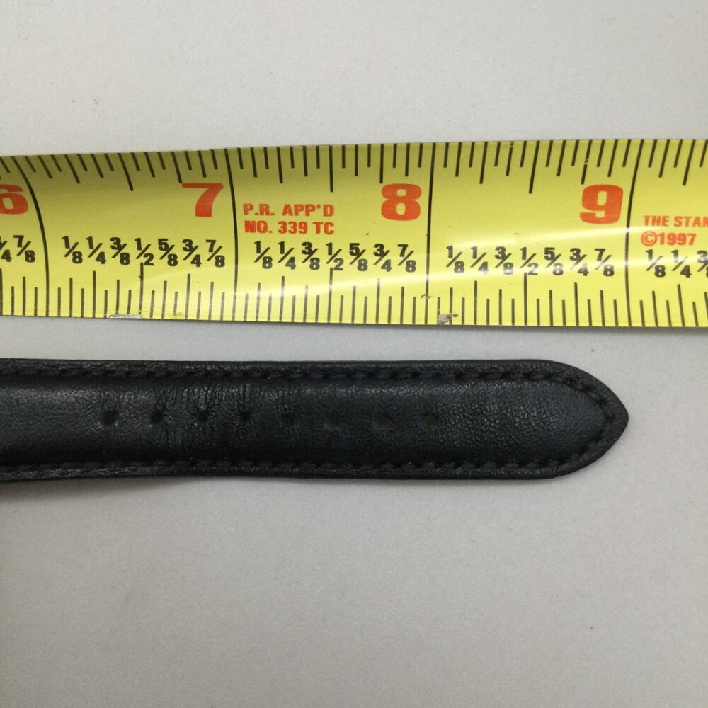 Coach Legacy Sport Chronograph Watch Women 36mm Silver Tone Leather New Battery - Picture 14 of 15